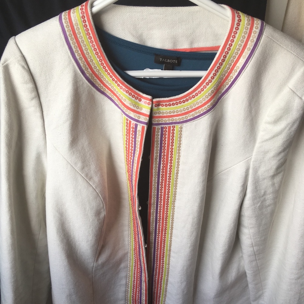 Boden Gorgeous Linen Jacket